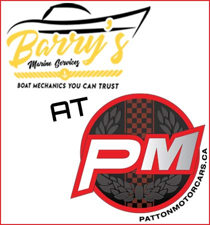 barrys and pm cars logos